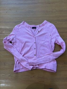 GAP Bubblegum Pink Cardigan